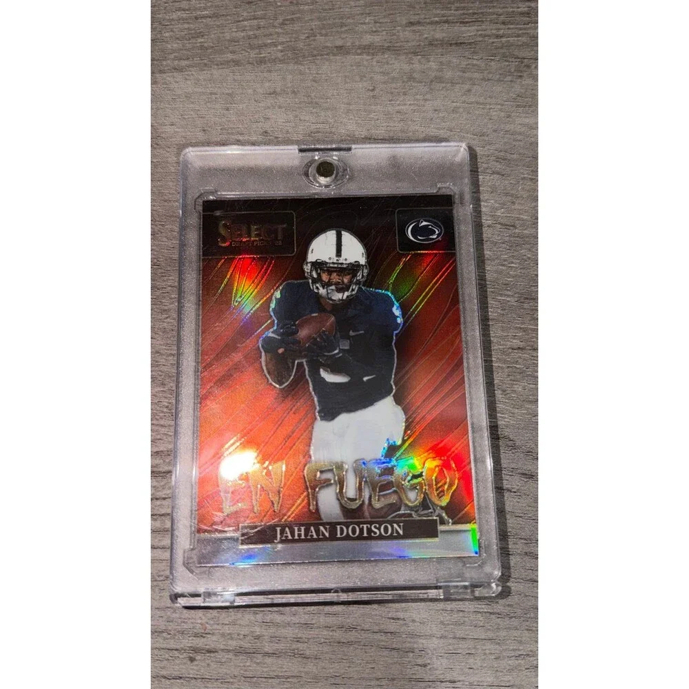 2022 Panini Draft Picks Football En Fuego Jahan Dotson - Penn State Card